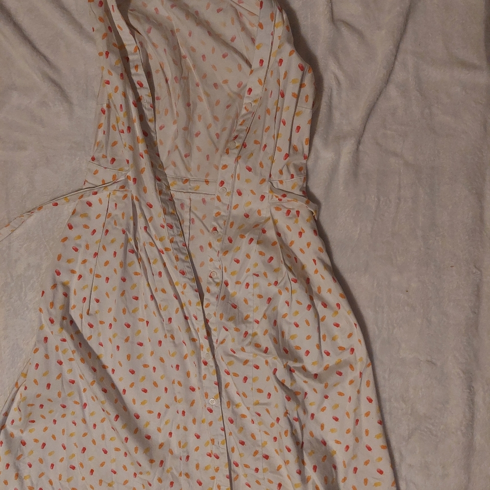 Maison Jules rare popsicle shirt dress size small - Picture 3 of 4